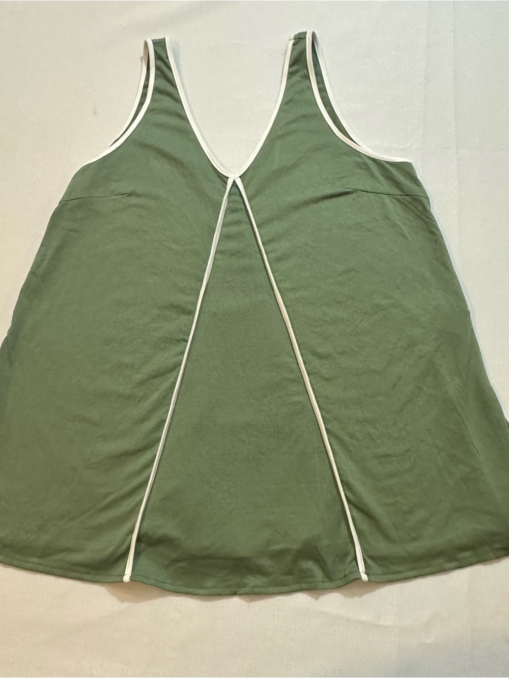 NWT Cicy Bell Sage Green Swing Tank S